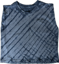 City Muscle Tee in Black on Black