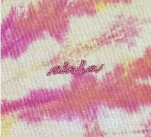 Aloha Sleeveless Tee in Sunset